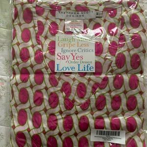Pink and Green Gretchen Scott Cover Up
